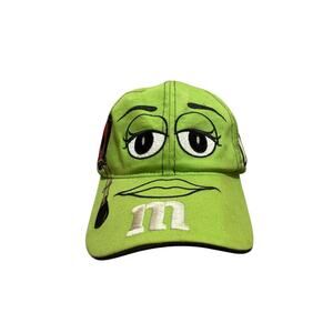 NASCAR Chase Authentic Kyle Busch Green M&m Youth Hat Cap